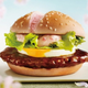 Illustration for article titled McDonald's New Cherry Blossom Burger Has Pink Buns